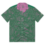 Neon Green Unisex Button Shirt